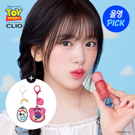 送Toy Story 匙扣✨Clio x Toy Story特別版Volumate Blur Gloss霧面豐盈唇釉系列💗