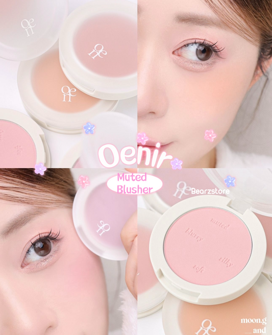 韓國小眾品牌☁️| Oenir 持久控油柔霧胭脂|Oenir Muted Blusher