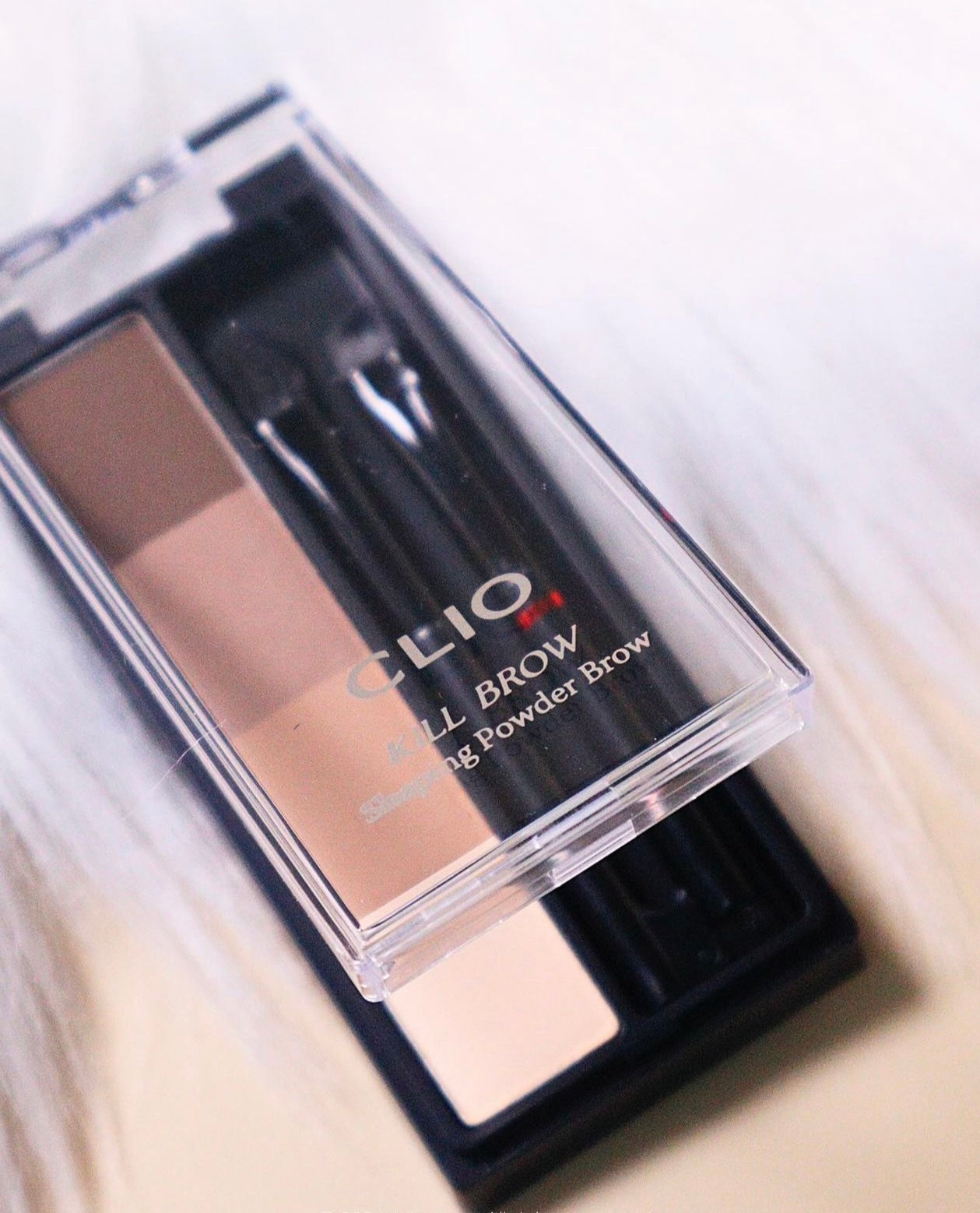 CLIO 4色立體眉粉盤連雙頭眉掃Clio Kill Brow Shaping Powder Brow🤎