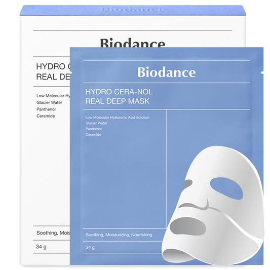 缺水肌必入💦Biodance 多重保濕鎮靜實感深層全效凝膠面膜 🩵| HYDRO CERA-NOL Real Deep Mask