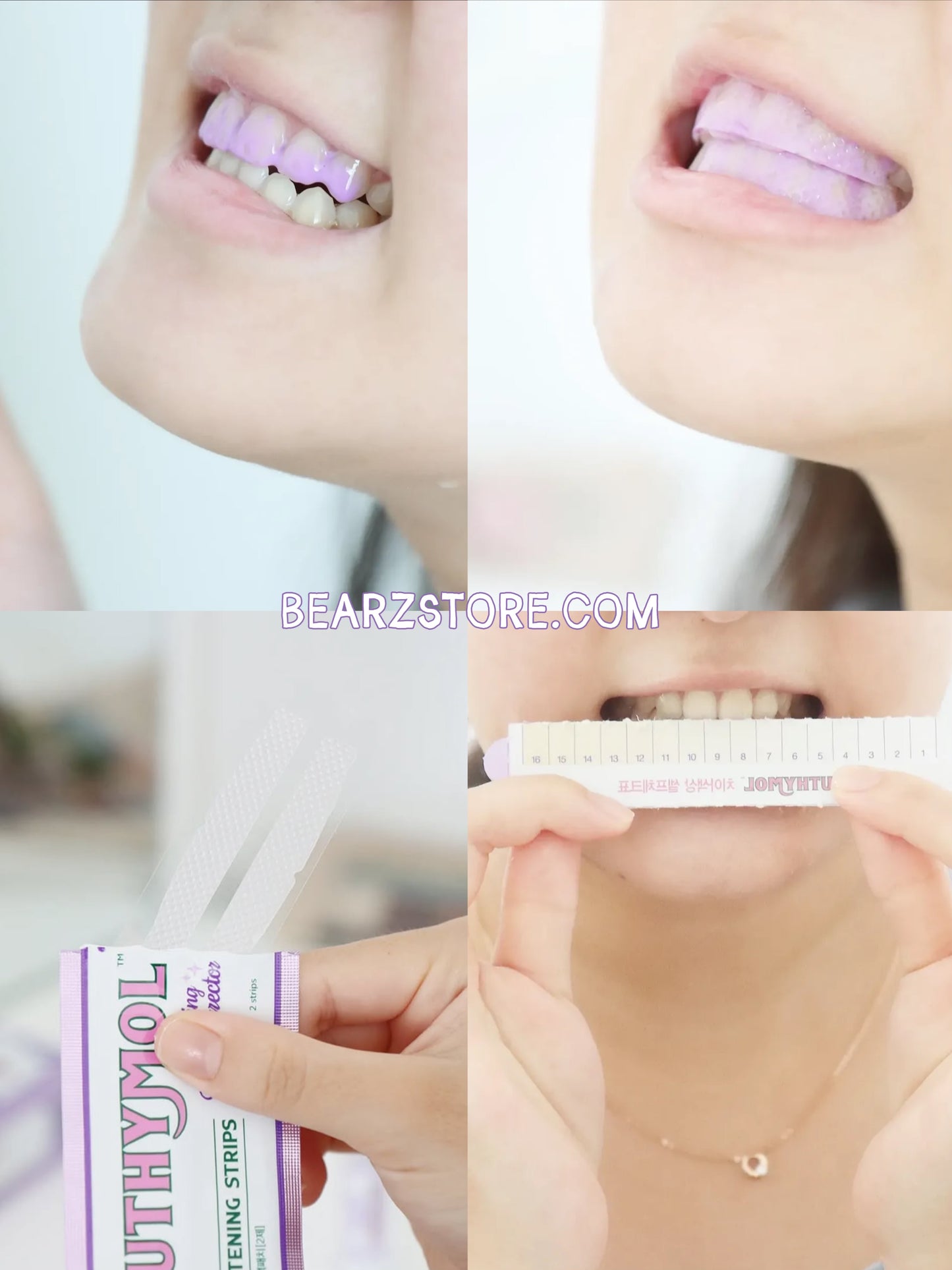 牙齒專用的紫色隔離霜💜Euthymol 強效美白補色牙齒亮白加強劑+牙齒亮白貼片🦷