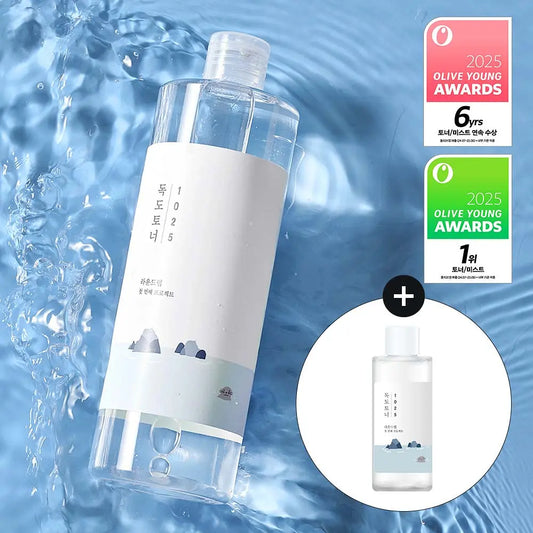 500ml巨量裝+送100ml✨韓國國民品牌Oni 都愛用💖| Round Lab 1025 Dokdo Toner強效深層保濕爽膚水🩵