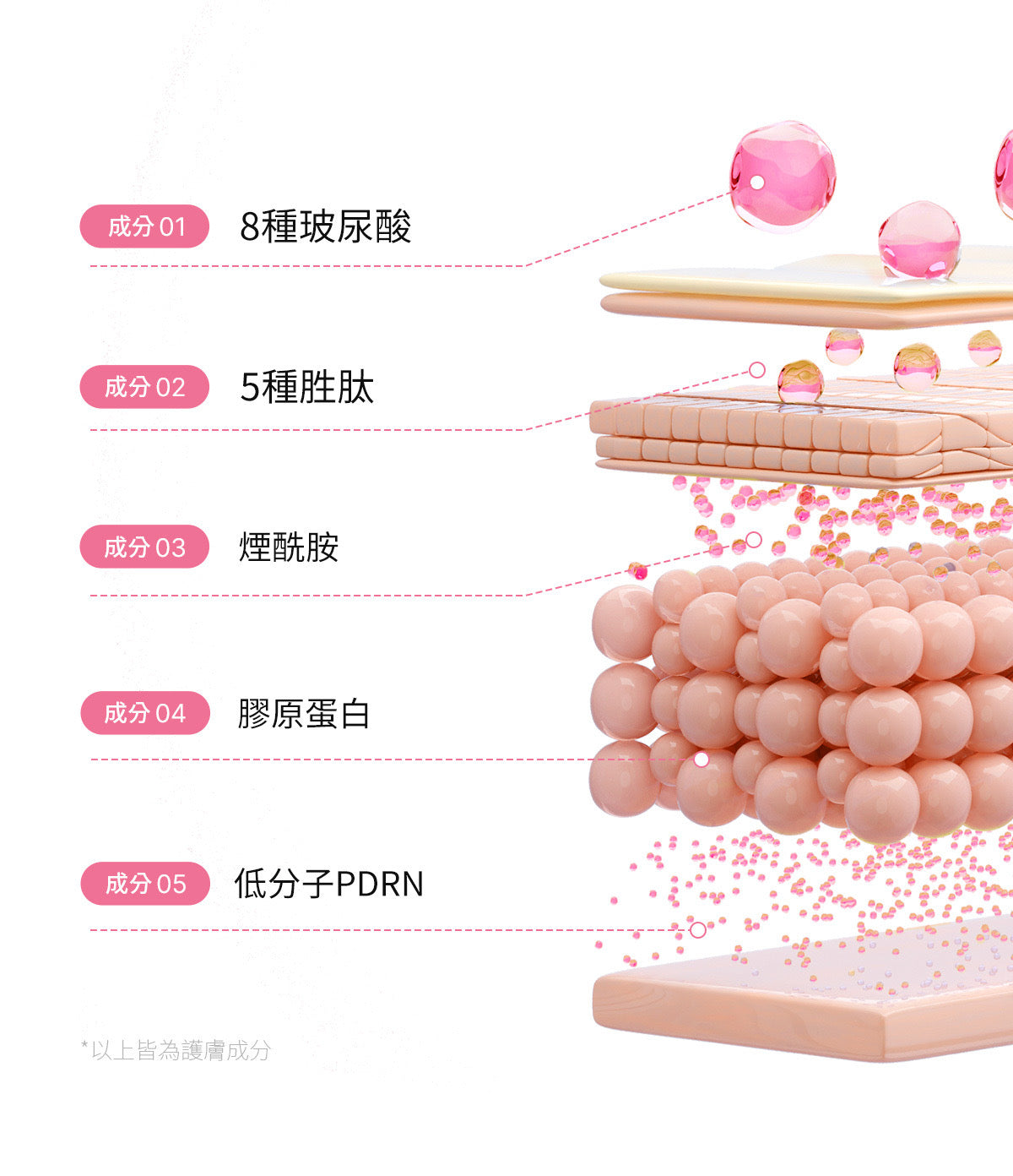一瓶喚醒肌膚彈潤光澤✨ MEDICUBE 粉紅胜肽水感精華💝 MEDICUBE ULTRA LIGHT PDRN PINK PEPTIDE SERUM