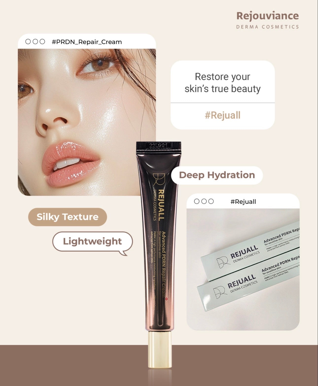 韓國藥房款🏥Rejuall 麗珠蘭高濃度PDRN底層修復再生霜⭐️|  Rejuall Advanced PDRN Rejuvenating Cream