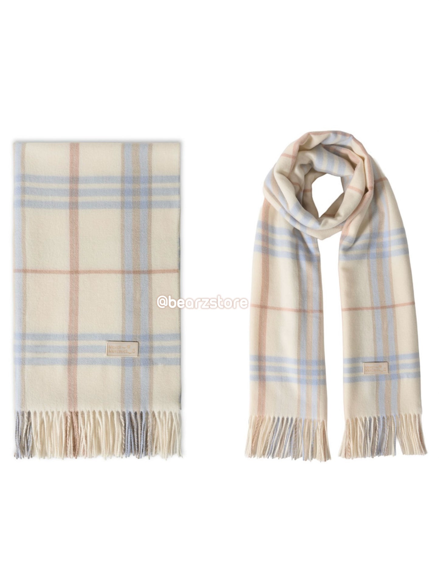 冬日必備單品🔥MARDI MERCREDI 羊毛格紋圍巾🐏6色可選MARDI MERCREDI WOOL MUFFLER CHECK