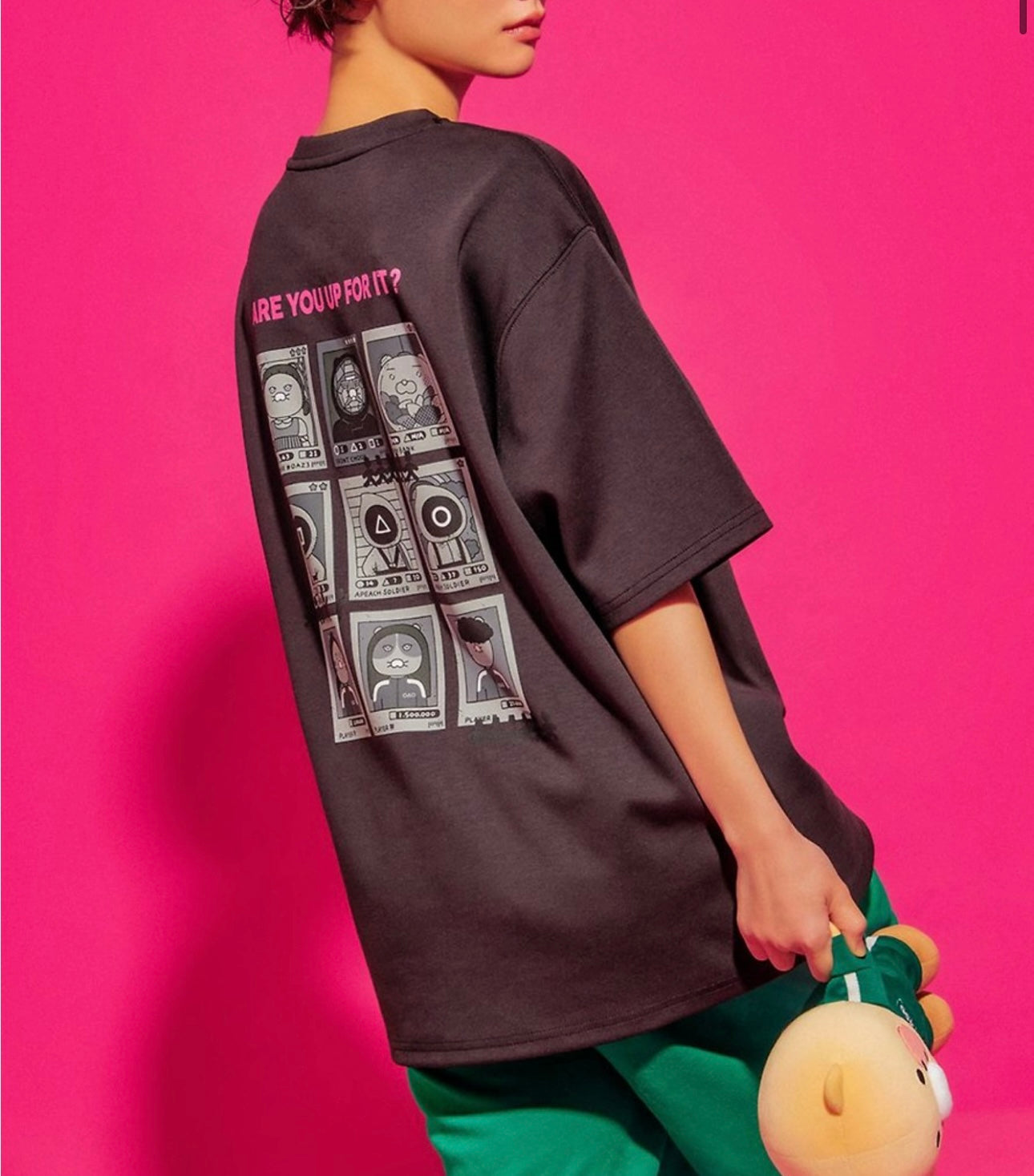 Netflix魷魚遊戲 Squid Game x Kakao Friends 聯名Tee🔥