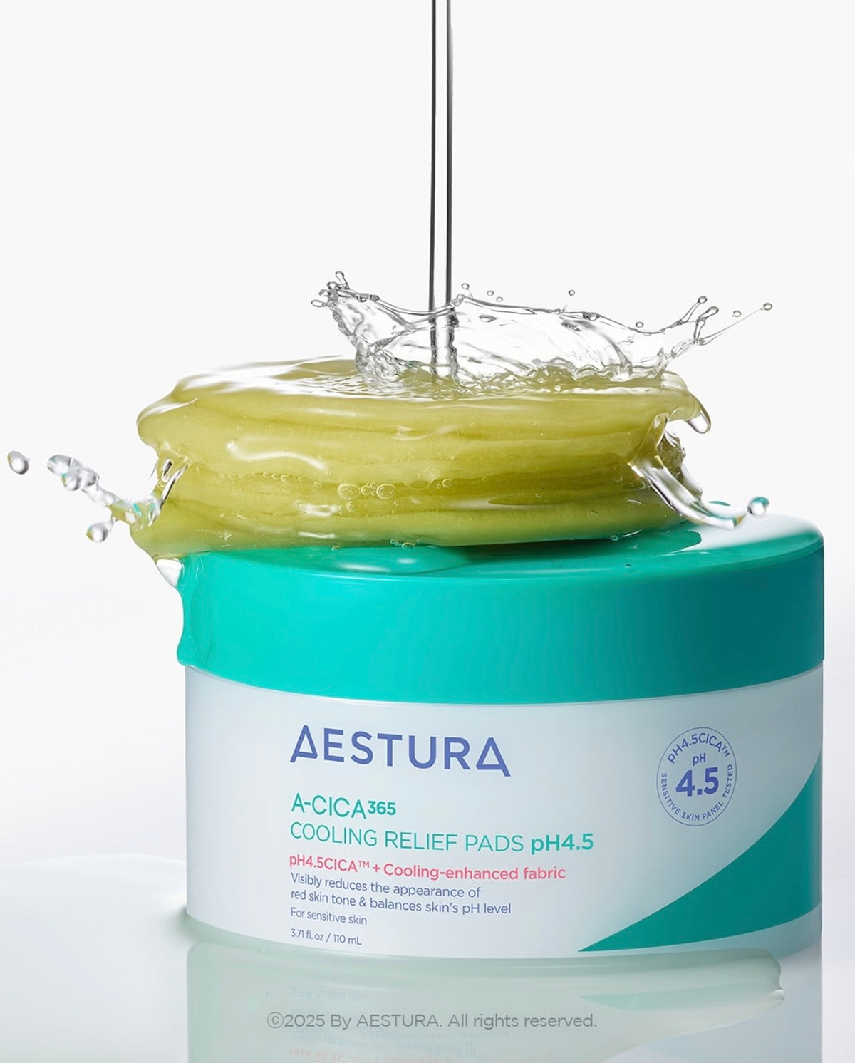 🔥 救急水庫！AESTURA A-CICA 365 弱酸性冰感鎮靜濕敷棉片🌿 AESTURA A-CICA 365 COOLING RELIEF PADS pH4.5