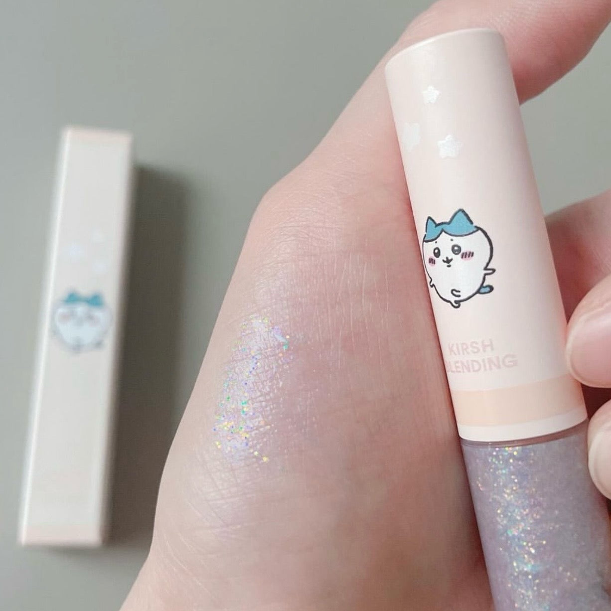 限時接單🙌🏻|KIRSH BLENDING  x CHIIKAWA 限定霧面唇釉 & 眼影液筆| COTTON CLOUD LIP TINT & EYES DEW GLITTER GEL✨