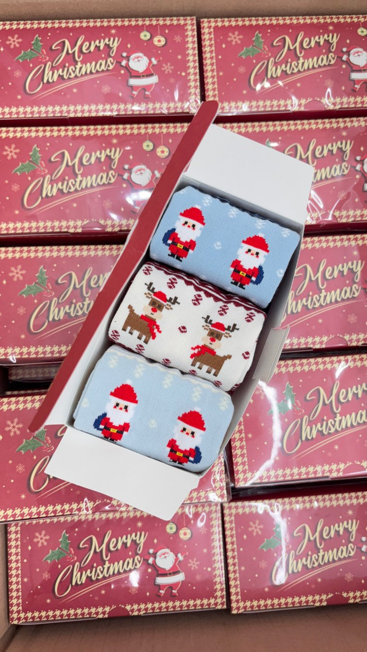 交換禮物首選🎁聖誕襪禮盒3件組🎅🏻🦌