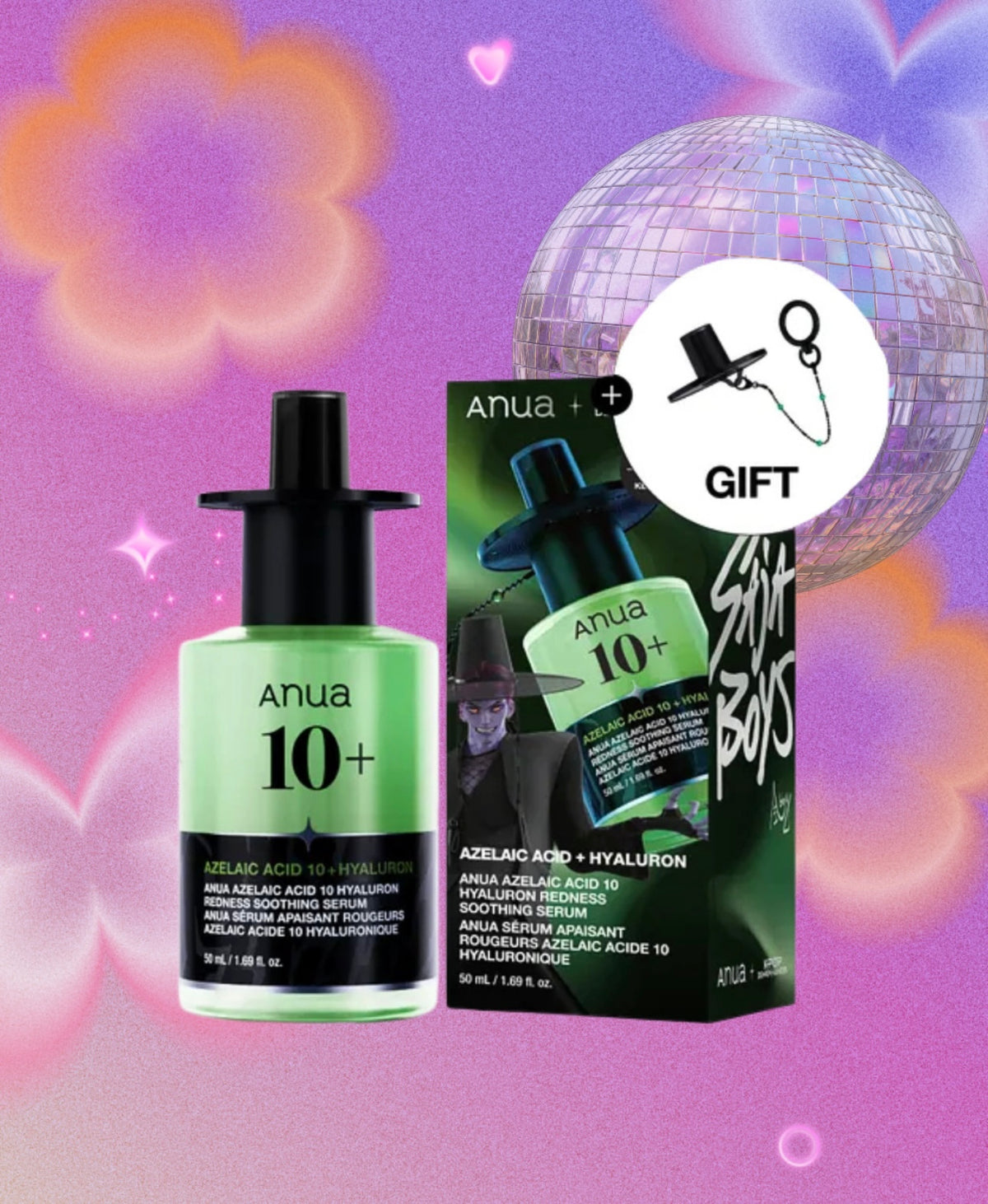 Kpop增量版🔥告別煩人粉刺、紅疹、痘印⭐️Anua Azelaic壬二酸10%抗痘抗紅修護精華💚 Anua Azelaic Acid 10 Hyaluron Redness Soothing Serum
