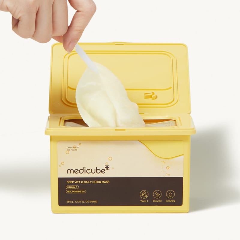 高CP值🤎Medicube  DEEP維C日常急救抽取式面膜