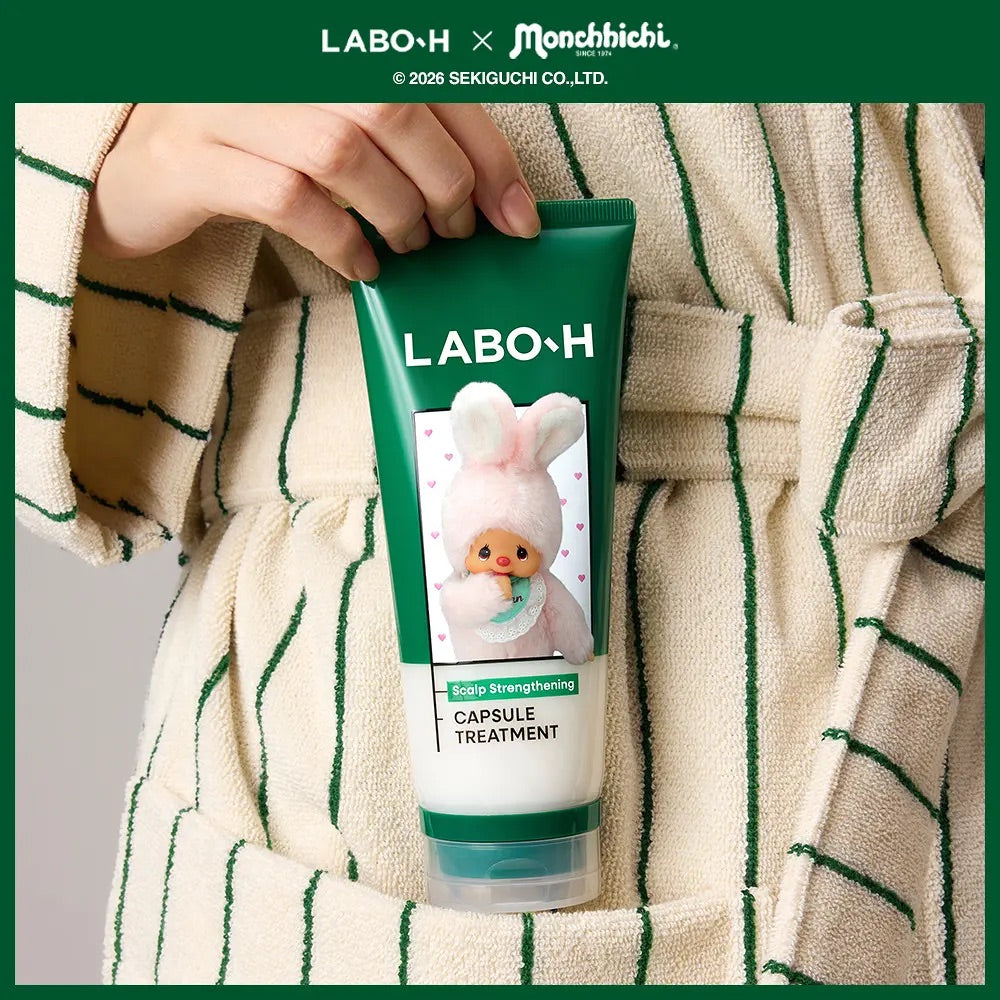 送Monchhichi透明小包✨Labo H頭皮護理防脫髮益生菌膠囊護髮素 Labo H Scalp Capsule Treatment⭐️