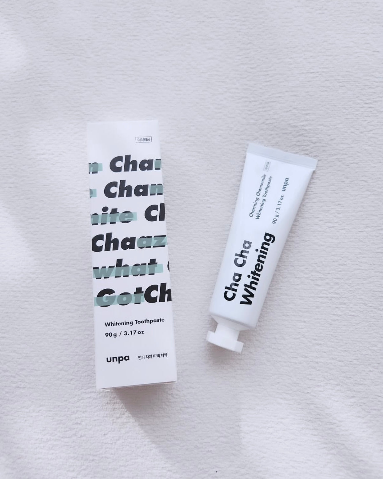 Unpa Cha Cha竹炭潔齒亮白牙膏🦷🪥🫧
