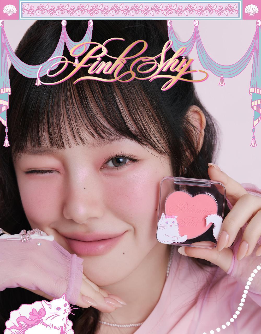 Etude X Bloomingtale 心心腮紅 Heart Pop Blusher🐱💖