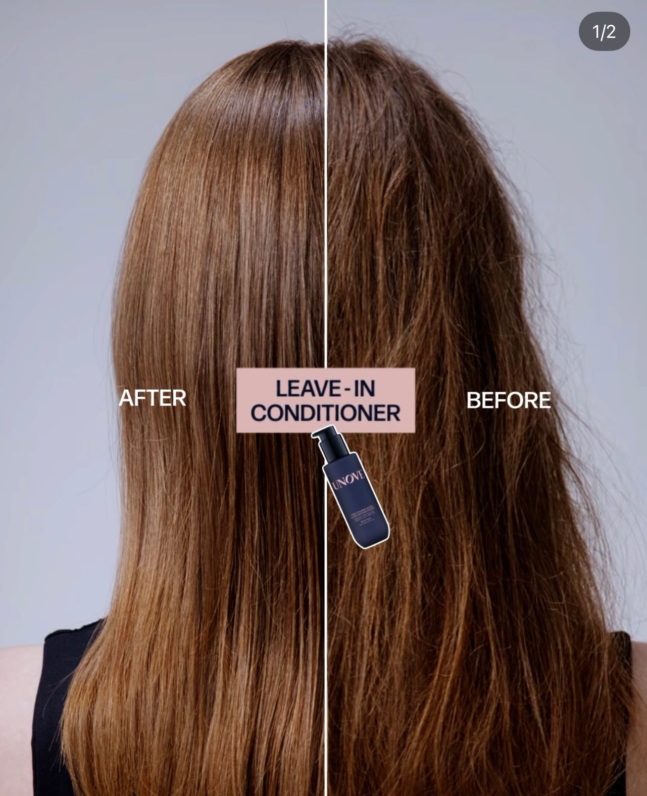 UNOVE 絲滑抗毛躁免洗護髮乳☁️| UNOVE FRIZZ-CALMING SLEEK LEAVE IN CONDITIONER💙