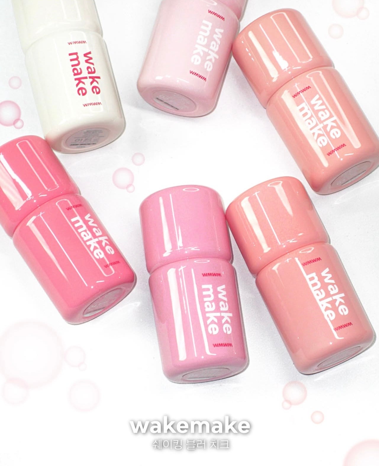 🌸 WakeMake Shaking Blur Cheek 搖搖透明感柔霧腮紅