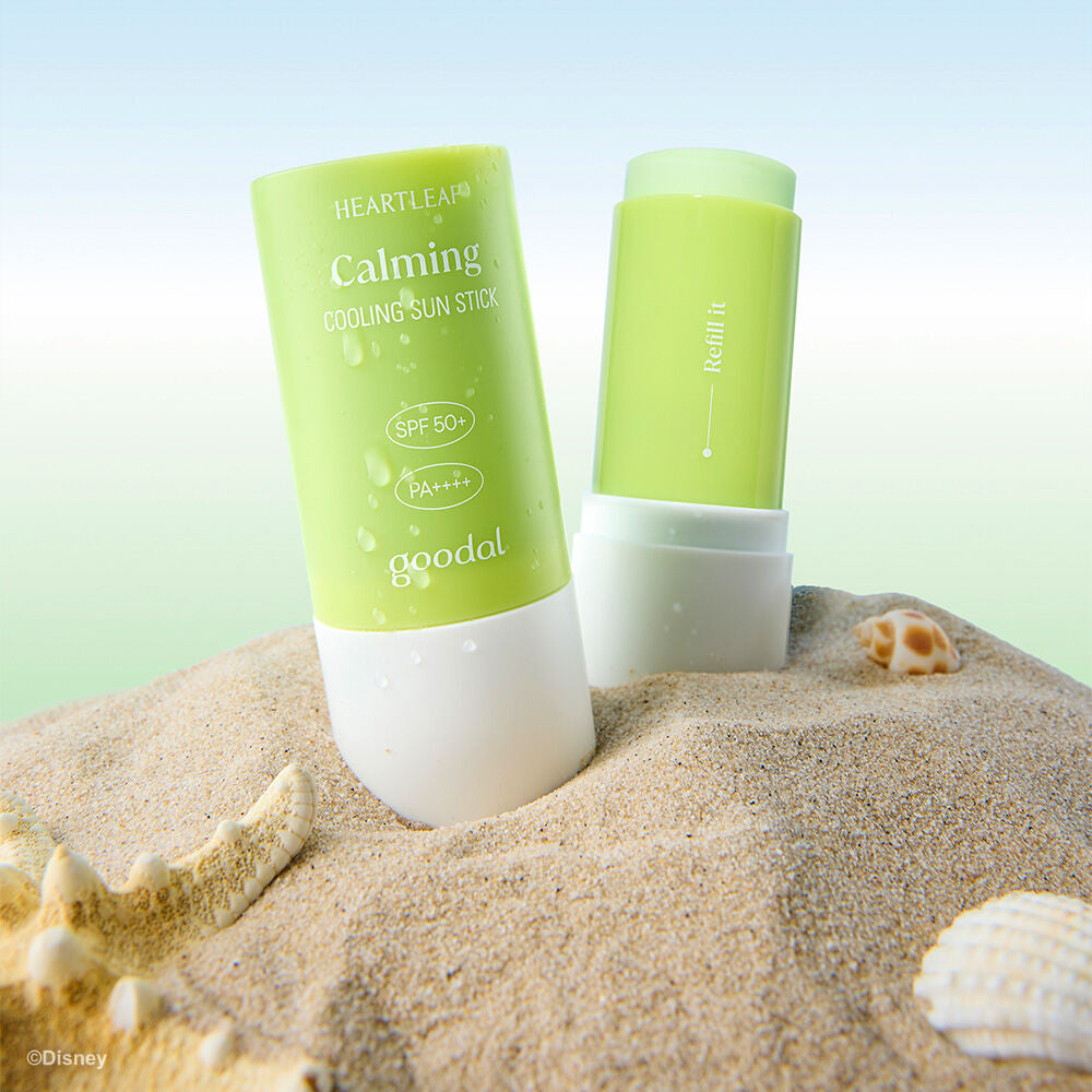 送天線得得B貼紙✨Goodal x 天線寶寶 魚腥草舒緩防曬棒🌿| Goodal Calming Sun Stick SPF 50+ PA++++