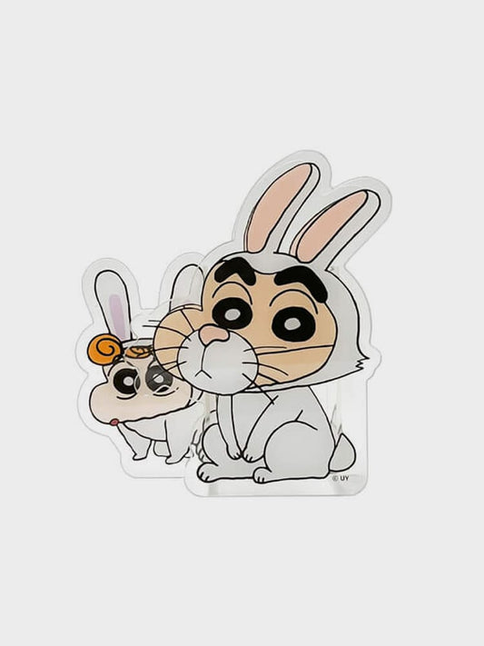 蠟筆小新兔兔造型亞克力筆筒🐰| CRAYON SHIN-CHAN RABBIT SHIN-CHAN ACRYLIC PEN HOLDER