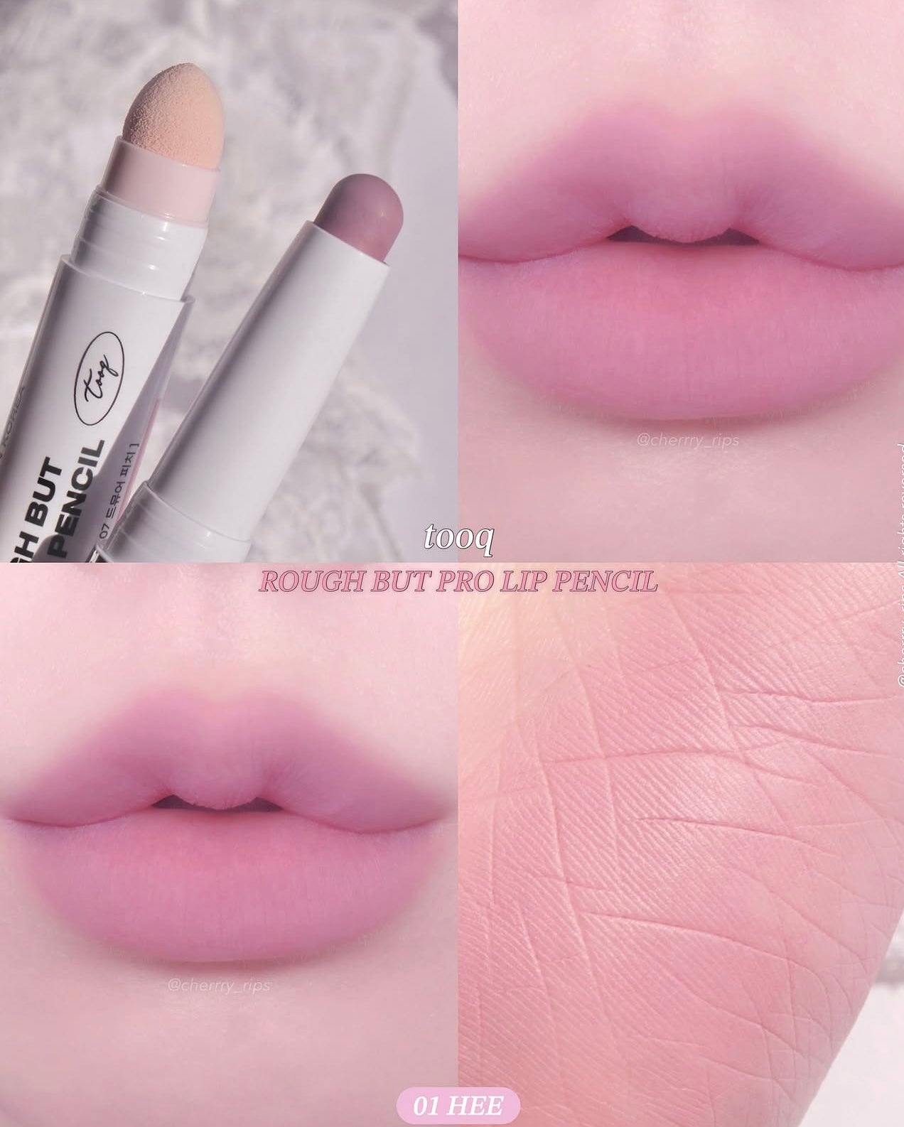 TOOQ 繪色大師專業雙頭唇線筆💫TOOQ Rough But Pro Lip Pencil💖