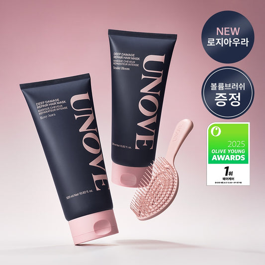送抗毛躁梳子✨Unove深層受損修護髮膜護髮素Unove Deep Damage Treatment EX Set⭐️