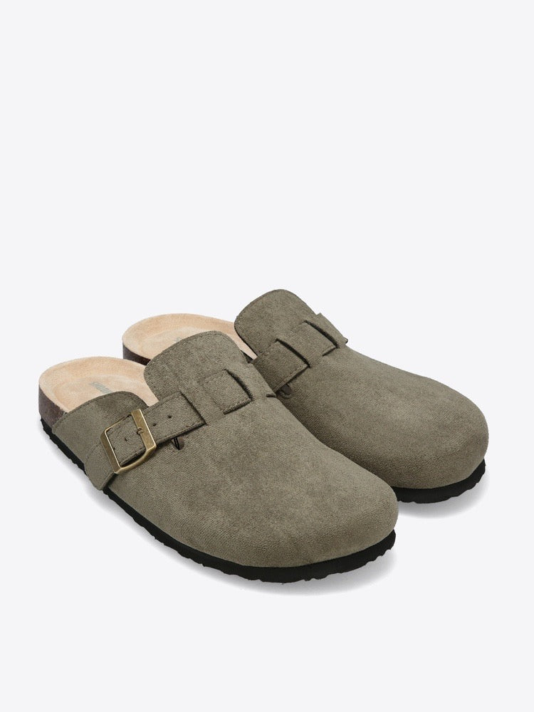 緊急再入庫🔥 韓國品牌SHOOPEN SUEDE CLOG 麂皮穆勒拖鞋