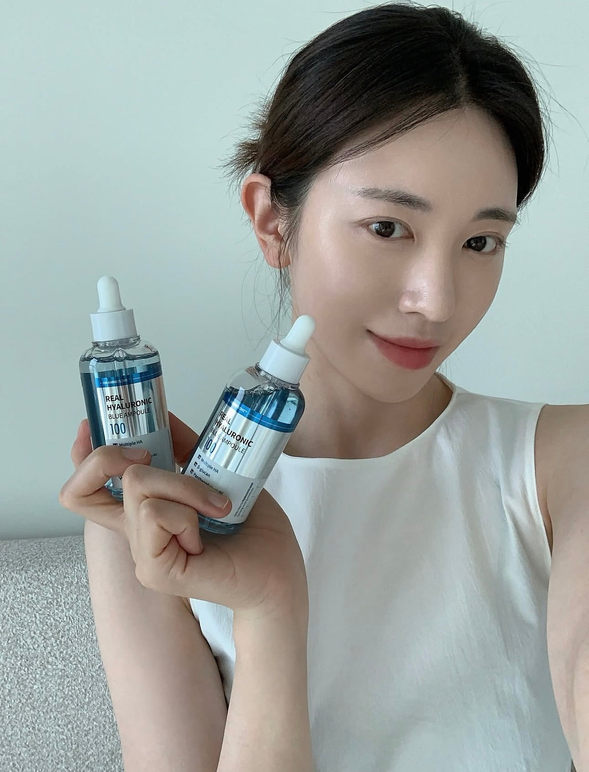 Wellage 100%高濃縮透明質酸保濕精華🫧| Wellage Real Hyaluronic Blue Ampoule💦