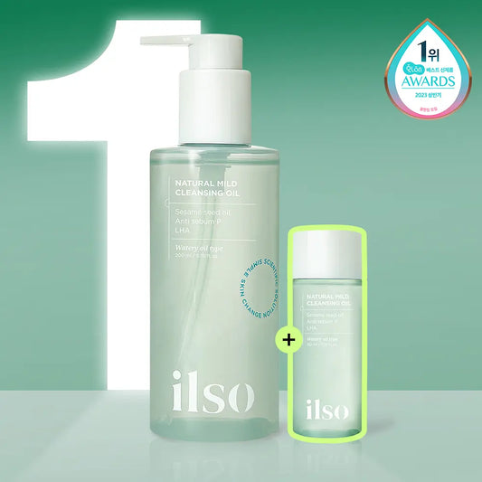 多送30ml✨ilso 天然溫和溶黑頭清毛孔卸妝油套裝Ilso natural mild cleansing oil set🪄