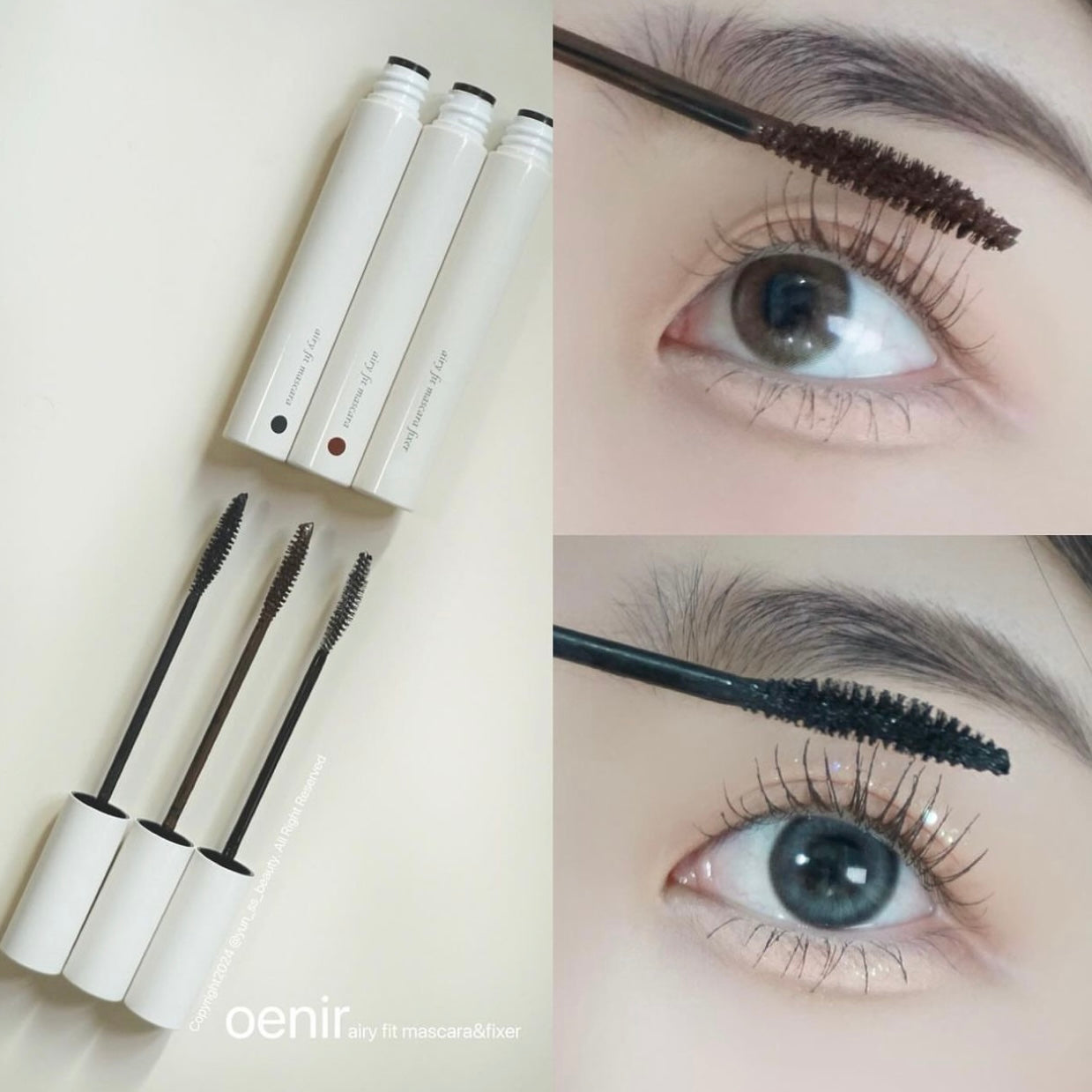 簡約小清新🌱| Oenir 自然空氣感超輕盈纖長防水睫毛膏 | Oenir Airy Fit Mascara ➰