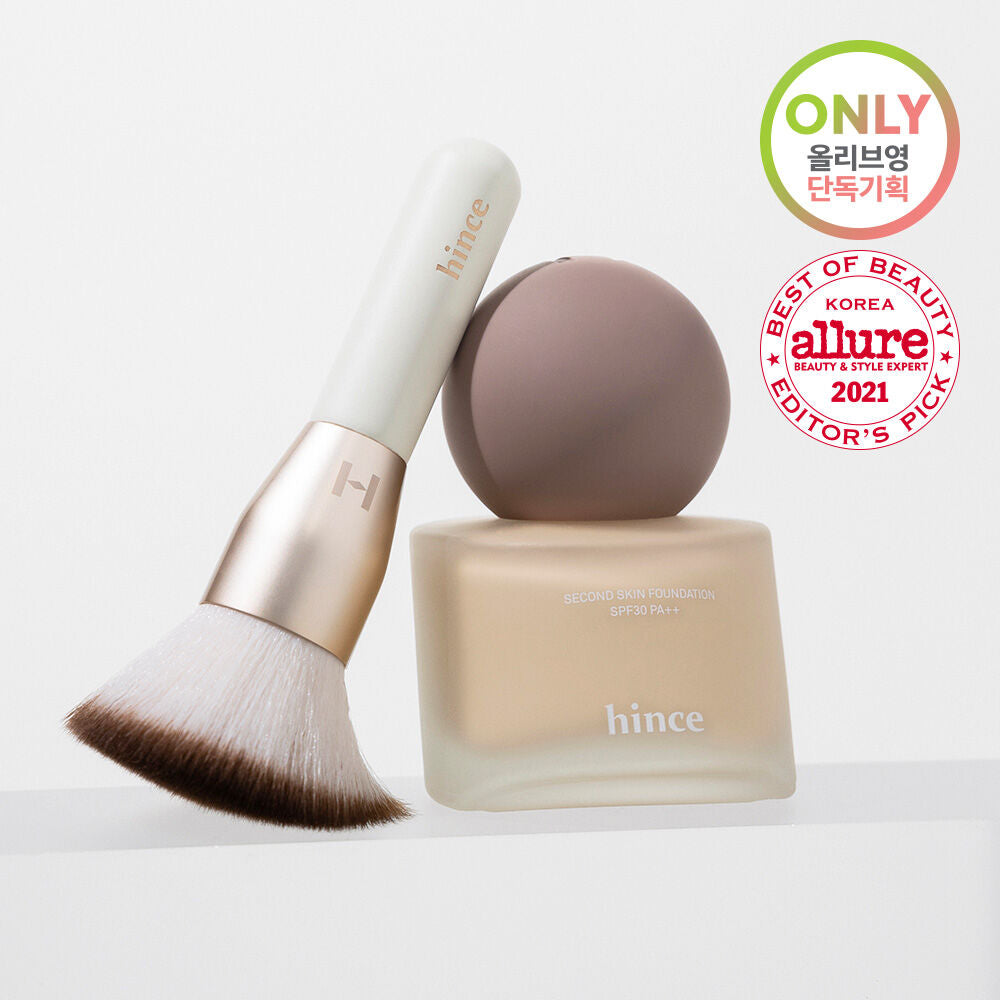 HINCE半霧面慕斯粉底液🤍| HINCE SECOND SKIN FOUNDATION SPF30 PA++💫