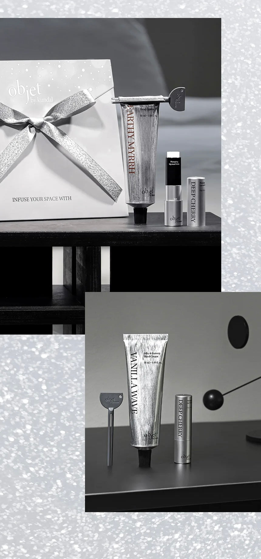 Objet by KUNDAL 香氛護手霜 + 深邃櫻桃唇膏禮盒組🎁