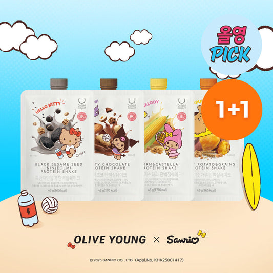 Sanrio 1+1套裝✨Delight Project 低卡蛋白質奶昔Delight Project Protein Shake 🥛