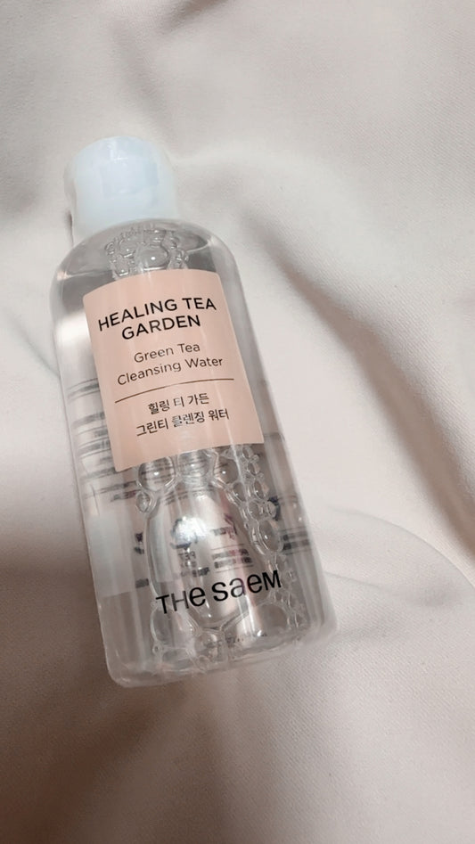 The Saem有機綠茶卸妝水🍃Healing Tea Garden Green Tea Cleansing Water