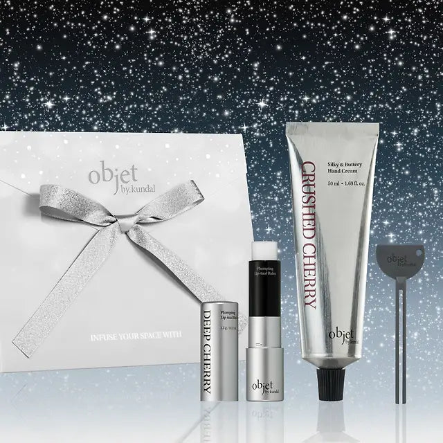 Objet by KUNDAL 香氛護手霜 + 深邃櫻桃唇膏禮盒組🎁