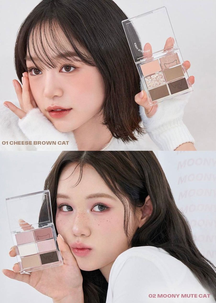 30/11截～KIRSH BLENDING限量版可愛櫻桃貓貓眼影套裝🐈🍒 | KIRSH BLENDING X MIND.A.DAY MOOD LIKE EYE PALETTE