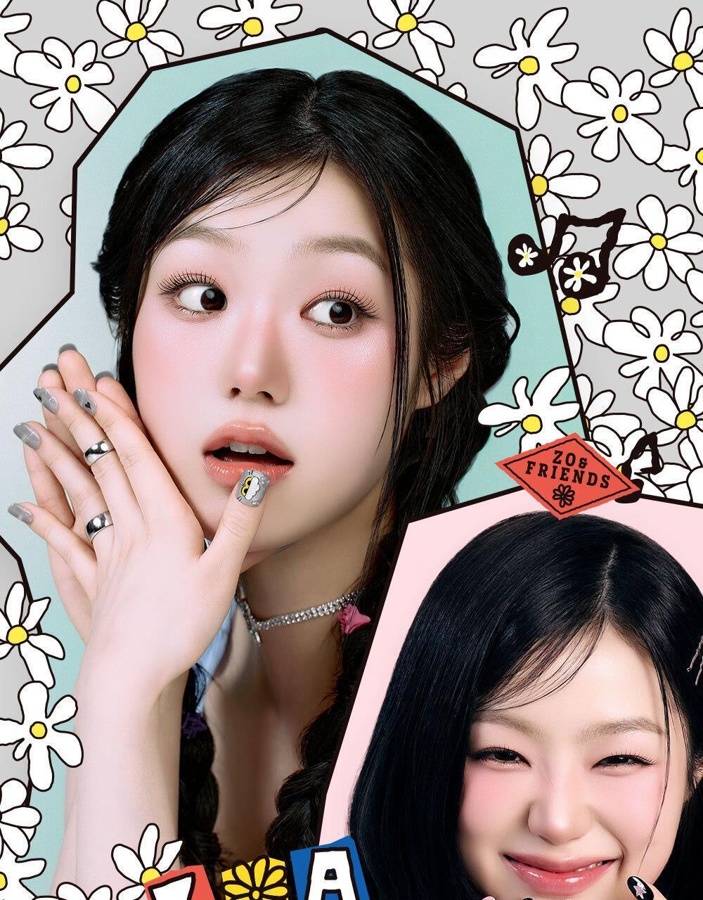 Dashing Diva Magic Press × Zoa Friends 聯名系列手/腳美甲貼片