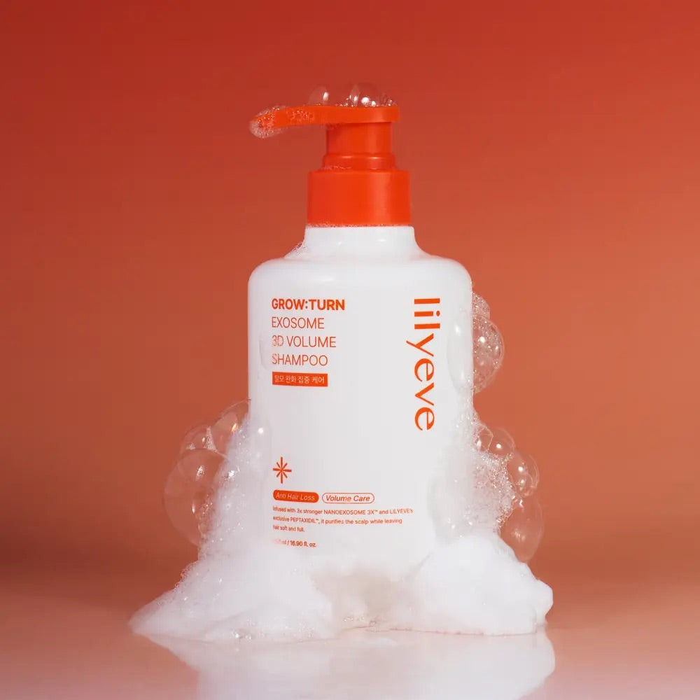 多送100ml✨Lilyeve x Pokemon 外泌體防脫育髮3D豐盈洗髮露💆🏼‍♀️Lilyeve Grow:Turn 3D Volume Shampoo