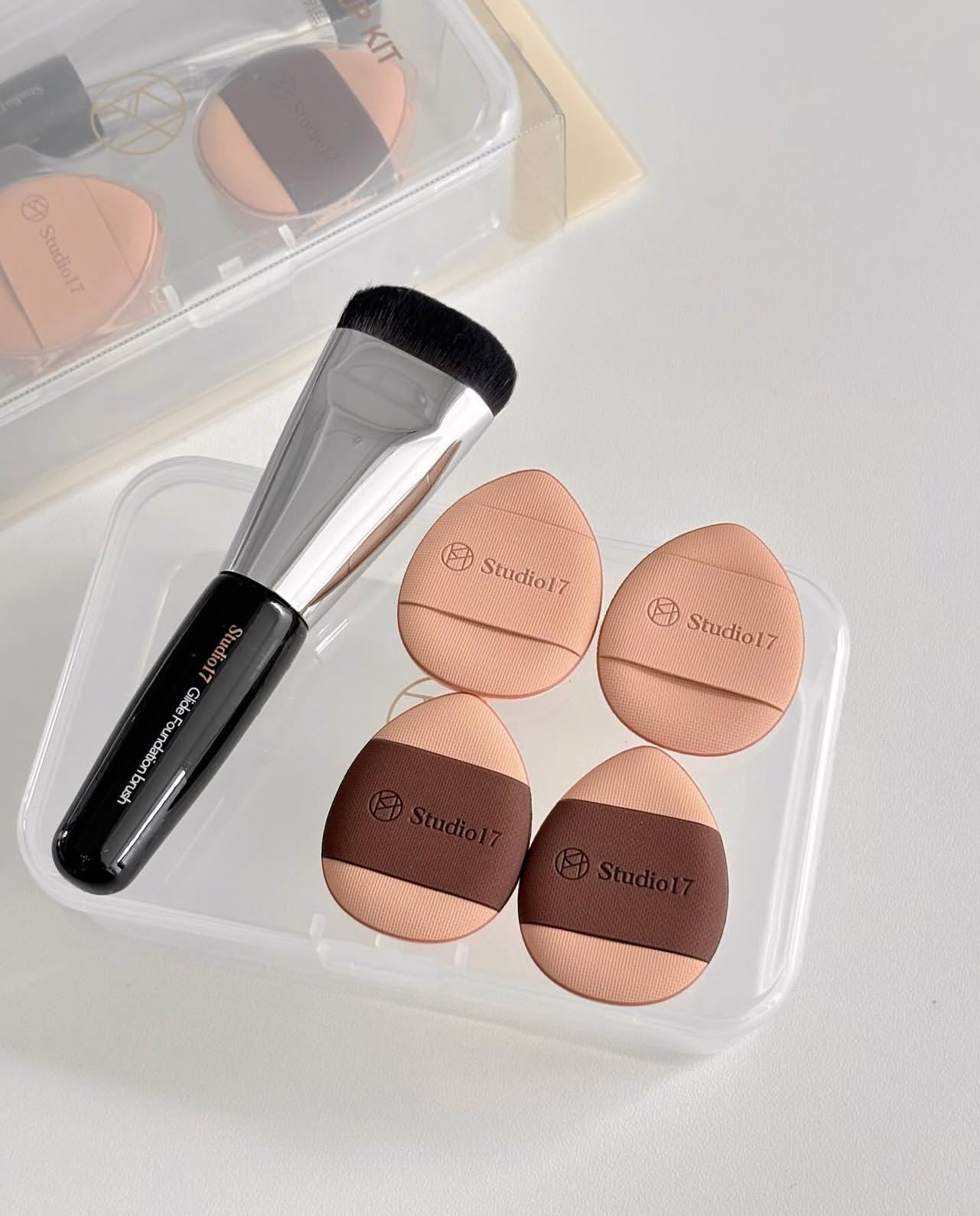 Studio17輕薄服貼底妝工具三件套套裝💫