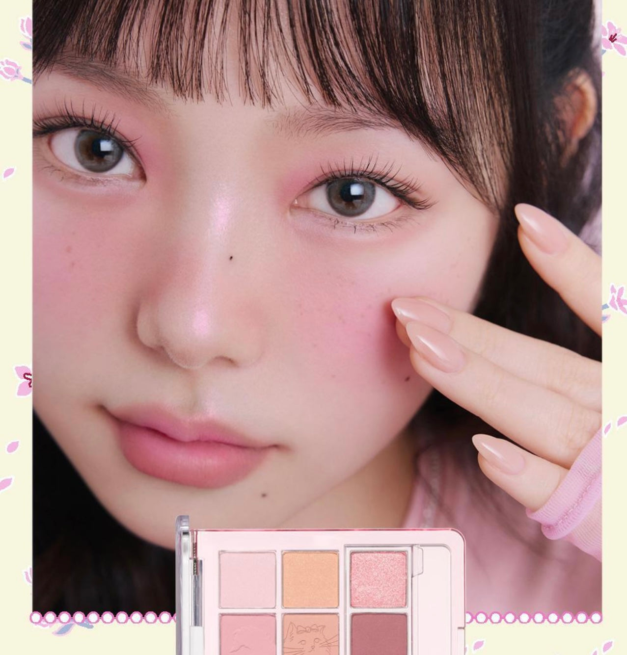 Etude X Bloomingtale 12色眼影盤My Best Tone Eye Palette🐱