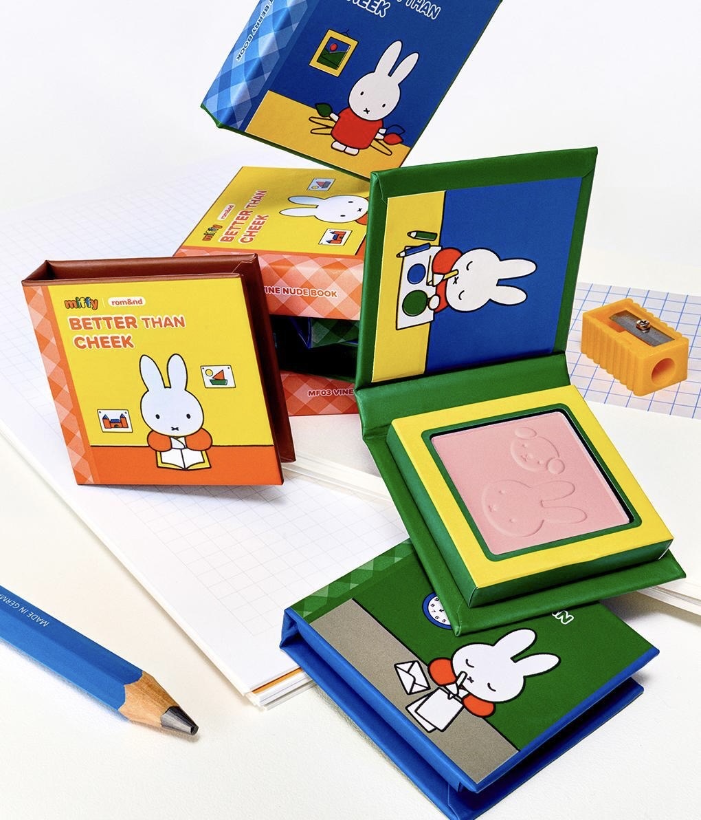 Rom&nd × Miffy 聯名新品✨BETTER THAN CHEEK 腮紅系列