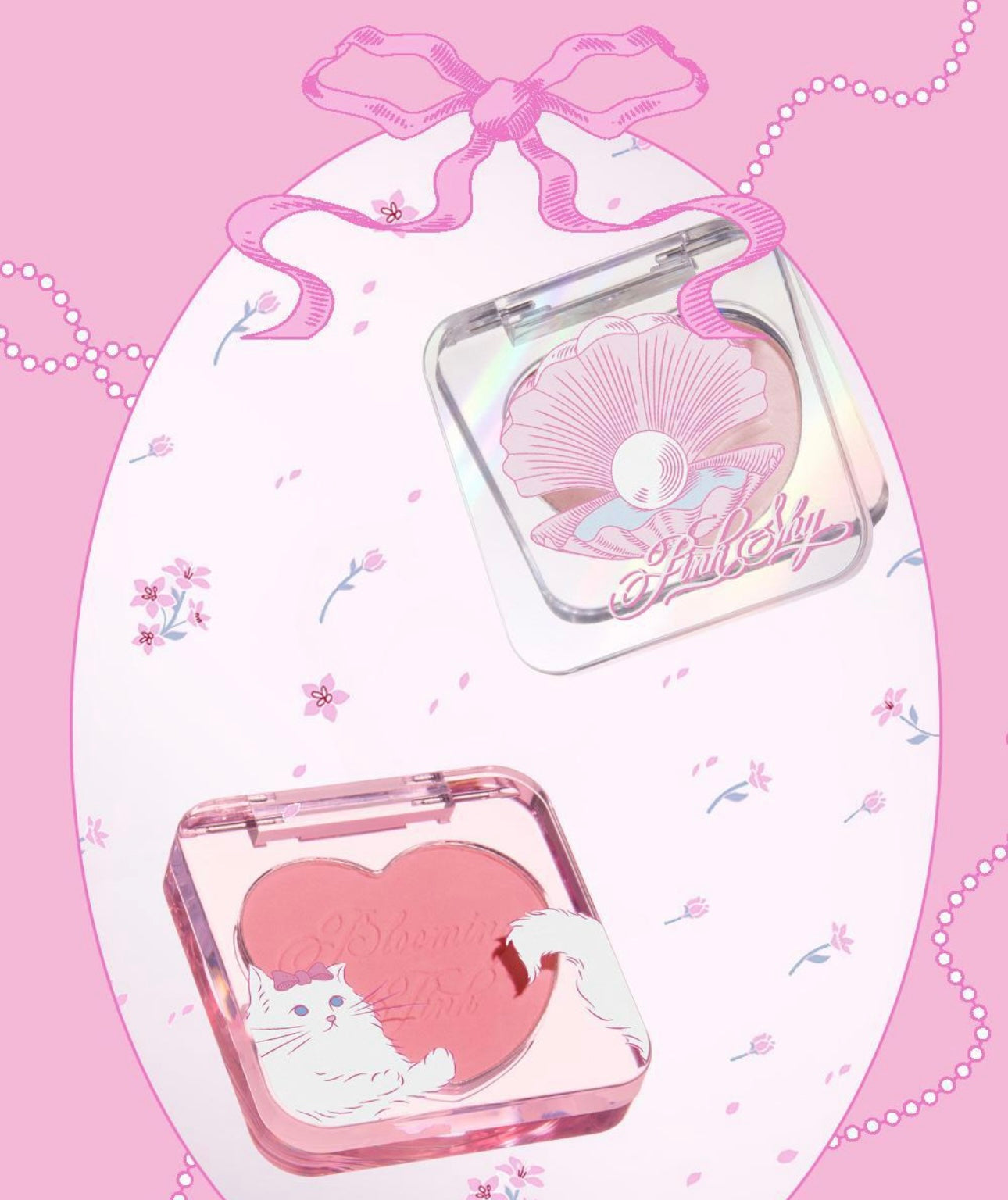 Etude X Bloomingtale 心心腮紅 Heart Pop Blusher🐱💖