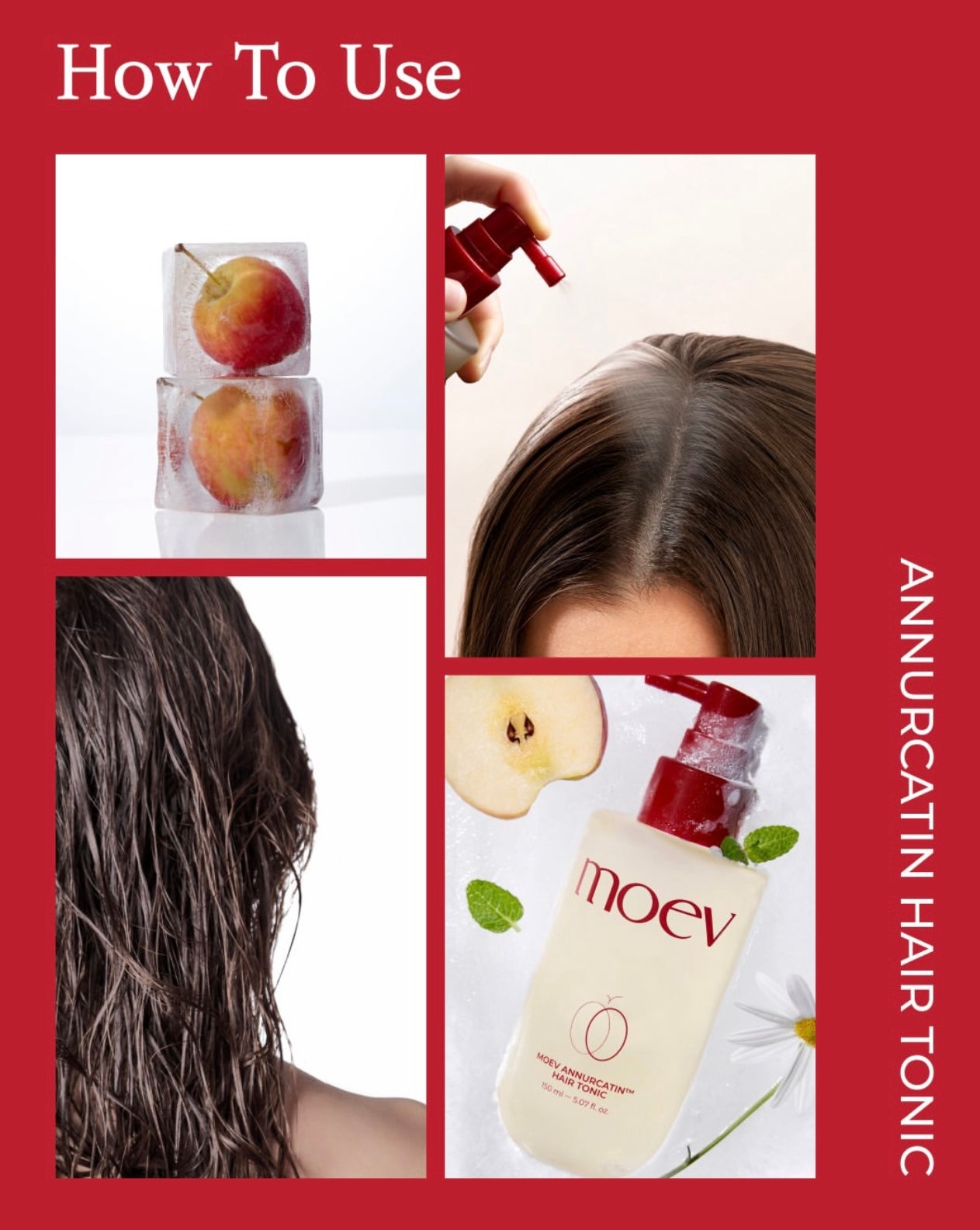 韓國的頂級醫美級護髮品牌🔥MOEV 賦活喚能養髮防脫精華液噴霧❤️ANNURCATIN™ Hair Tonic ✨