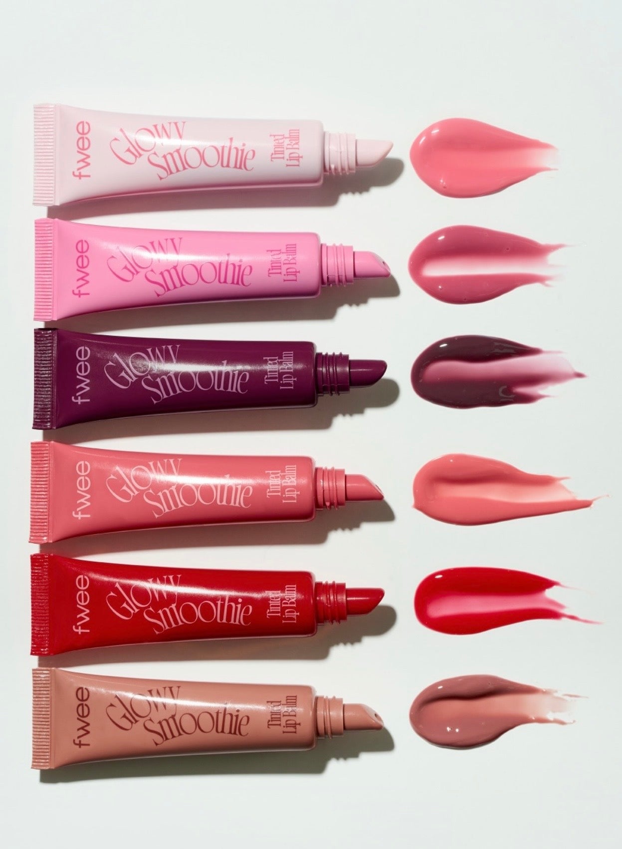 3大質地選擇💫fwee Smoothie Tinted Lip Balm 冰沙護唇膏系列🍧Glowy / Blurry / Melting