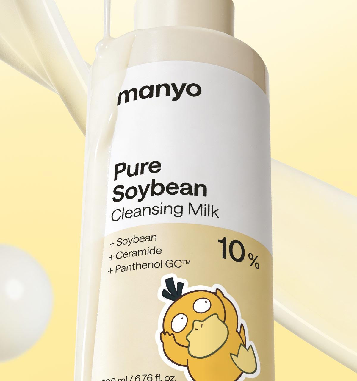 送傻鴨迷你袋吊飾✨ ✨Manyo x Pokemon 純豆乳溫和潔面乳🥛