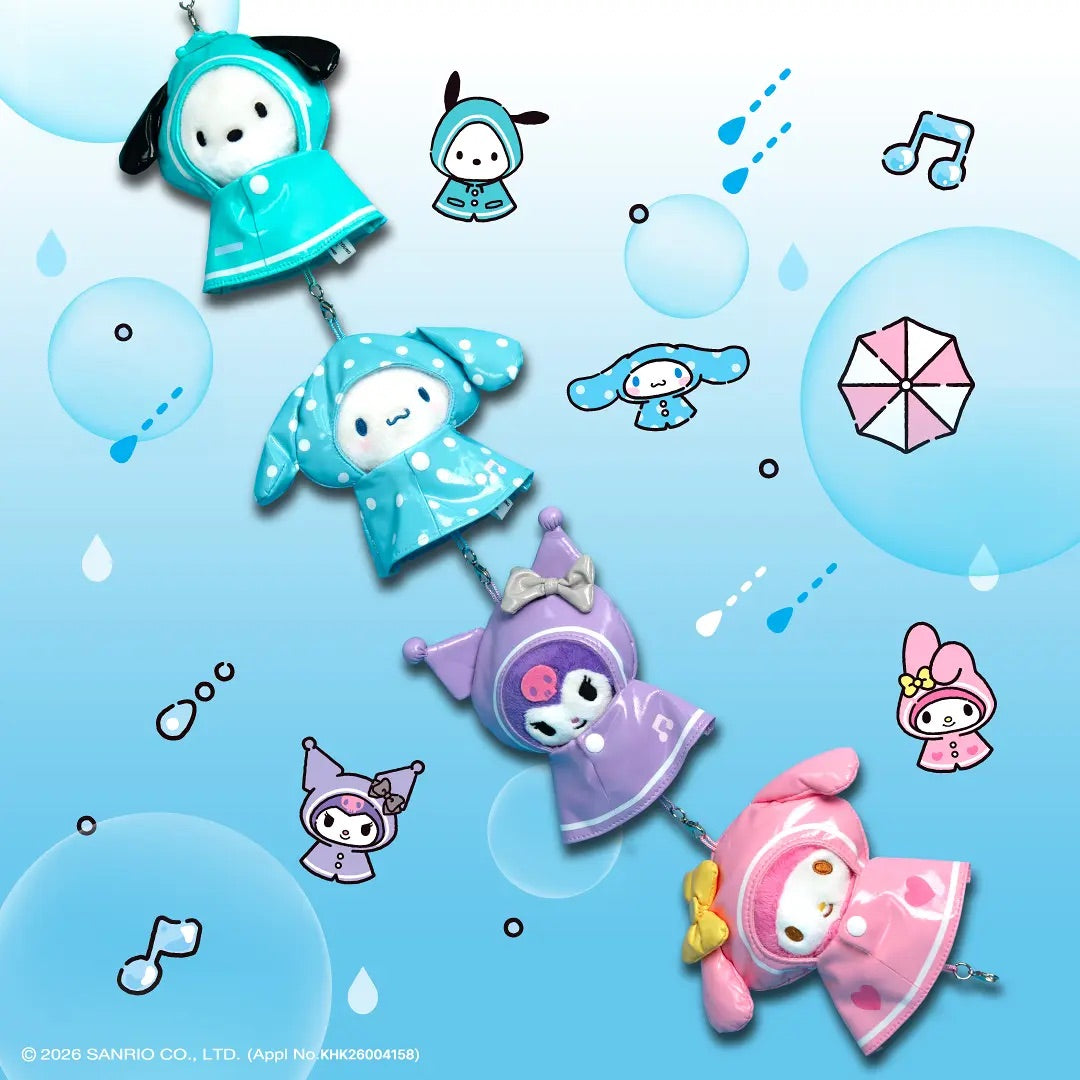 Sanrio x Olive Young🫒限量版雨天公仔匙扣☔️🌧️共8款