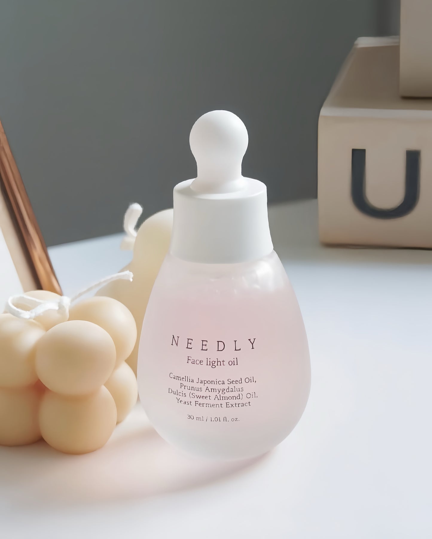 以油養膚💖NEEDLY粉紅酵母輕盈亮膚精油| 輕盈型均衡呵護 🌸