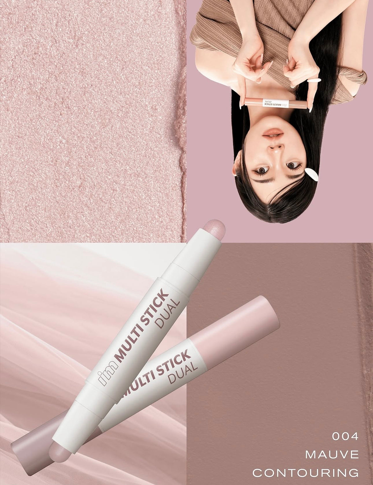 告別扁平臉、擁有精緻小V面🧏🏻‍♀️ I'M MEME 雙頭立體修容打亮棒 I'M MEME Multi Stick Dual
