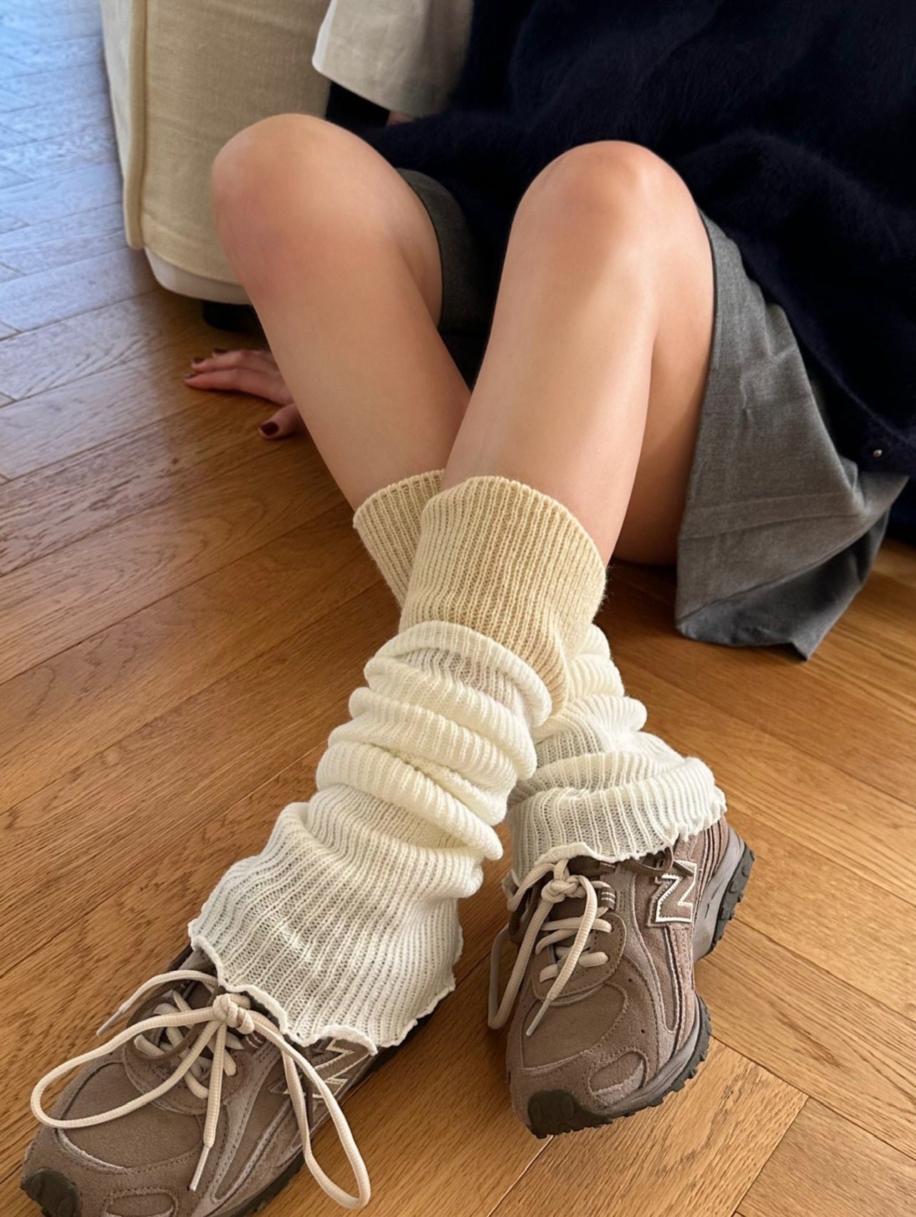 韓國最新拼色襪套💖共4色