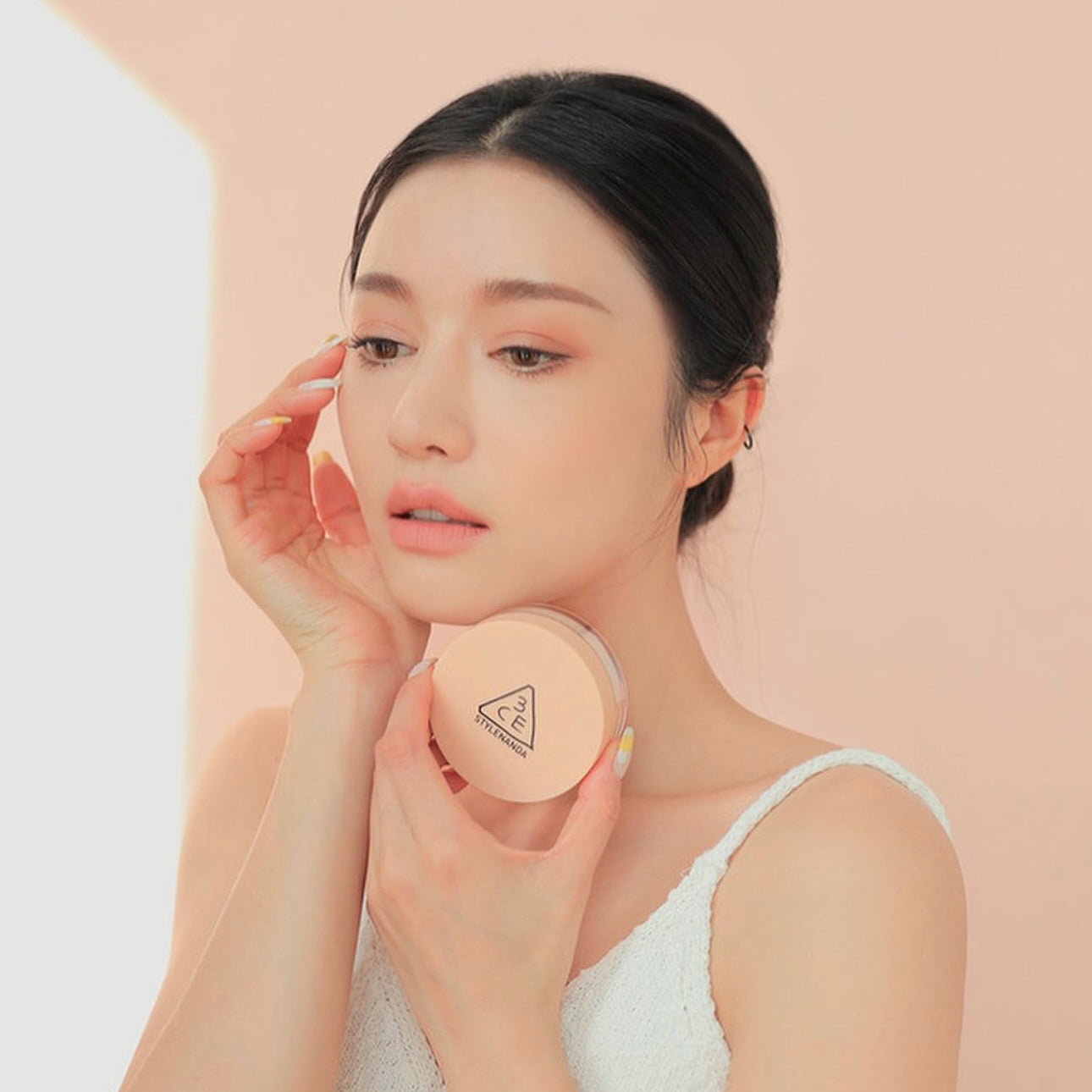 3ce 細膩遮瑕自然控油定妝粉🤍|3CE Natural Finish Loose Powder✨