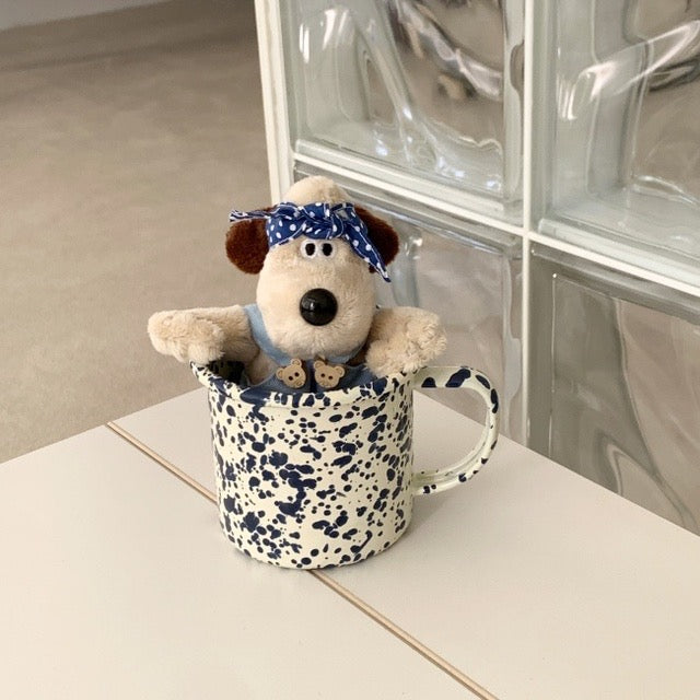 韓版波點頭巾掌門狗吊飾（三色可選）🐾🇰🇷