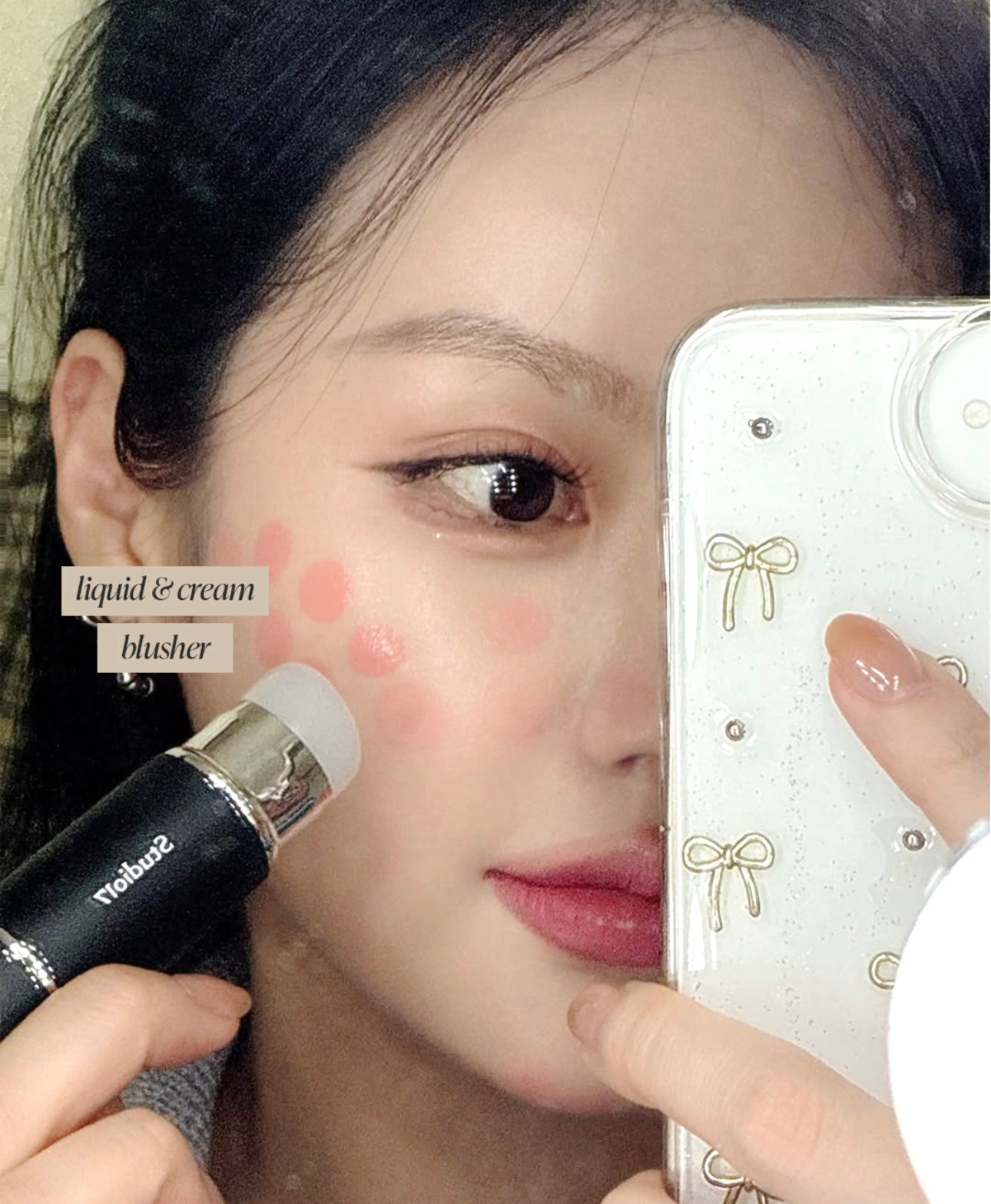 一刷多用✨STUDIO17 專業級雙頭化妝刷💖| DUAL SILICONE BLUSH BRUSH